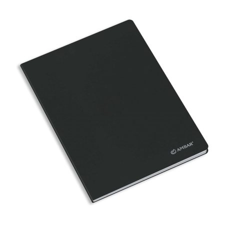 Caderno preto Âmbar