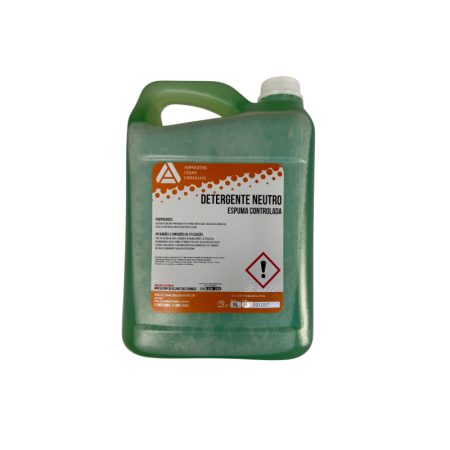 Detergente neutro espuma controlada