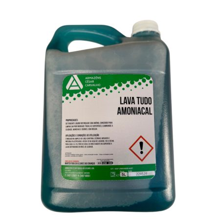 Lava-tudo amoniacal 5L